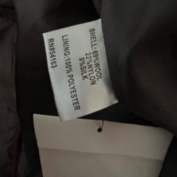 New Stunning Calvin Klein red pea coat - Picture 7 of 9